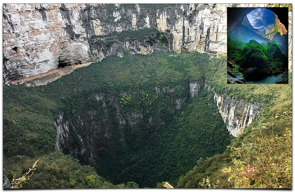 Największe naturalne zapadlisko