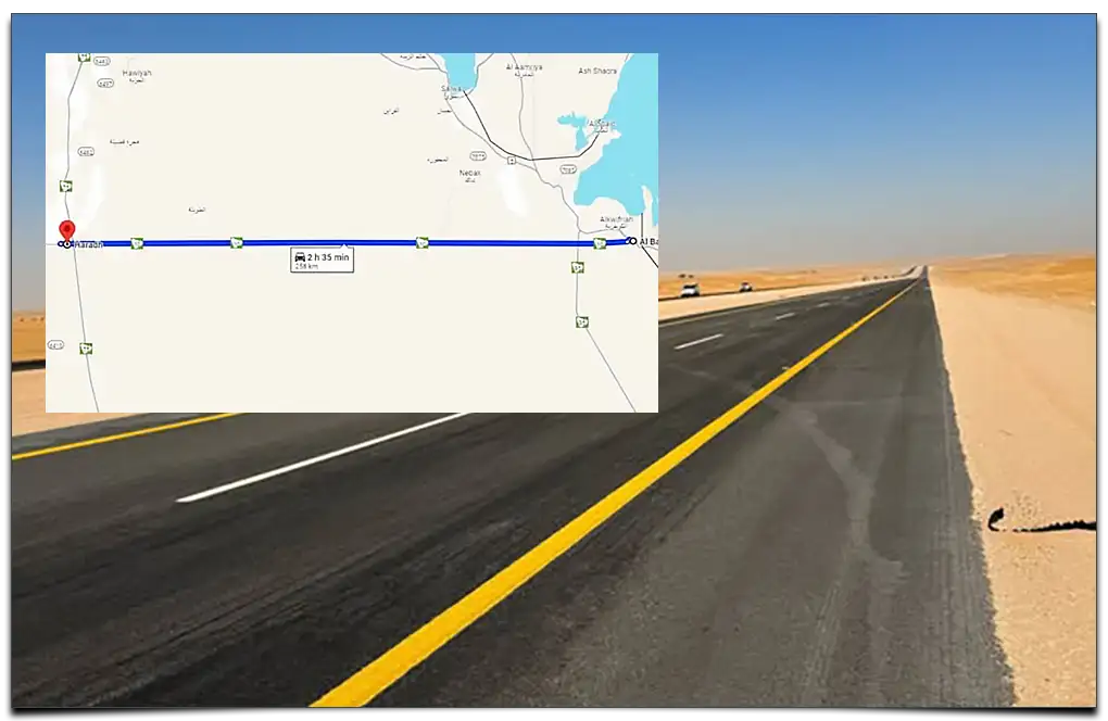 Najdłuższa prosta droga na świecie