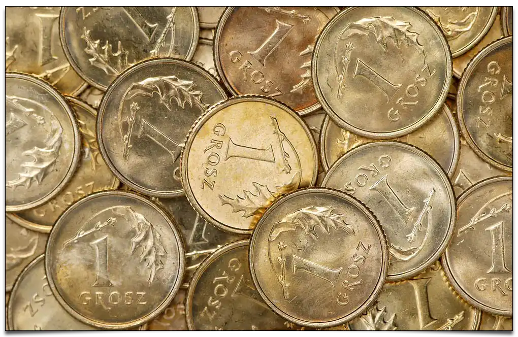 najmniejsza moneta w Polsce