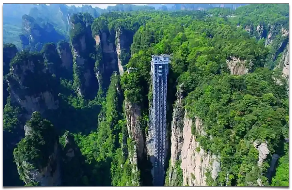 najwyższa winda plenerowa